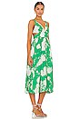view 2 of 3 Uma Dress in Lover's Rock Green