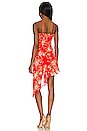 view 3 of 3 ROBE RIRI in Flirty Floral Red