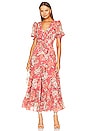 view 1 of 3 Farrah Maxi Dress in Sweet Blossom Brick