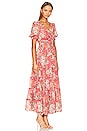 view 2 of 3 Farrah Maxi Dress in Sweet Blossom Brick