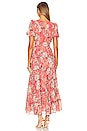 view 3 of 3 Farrah Maxi Dress in Sweet Blossom Brick