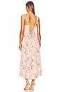 view 3 of 3 Sandrine Midi Dress in Floral Dawn Blush