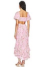 view 3 of 3 Dorinda Midi Dress in Heartwood Pink