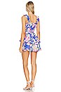 view 3 of 3 Sarah Mini Dress in Miami Magic Blue