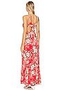 view 3 of 3 Tracey Midi Dress in Breezy Bay Red
