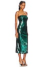 view 2 of 4 Ariana Dress in Emerald Sequin