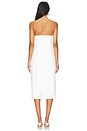 view 3 of 3 VESTIDO MIDI RIO in White