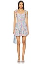 view 1 of 3 Elise Dress in Capri Sunset