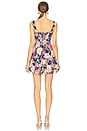 view 3 of 3 Sylvia Dress in Glamour Garden Navy