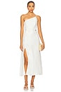 view 1 of 5 Romy Dress in White Linen