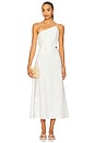 view 5 of 5 Romy Dress in White Linen