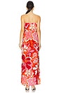 view 4 of 4 Domino Dress in Waikiki Red