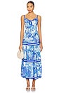 view 1 of 3 Stassi Maxi Dress in Diva Paisley Blue