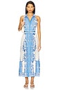 view 1 of 3 Sarita Maxi Dress in Mykonos Blue