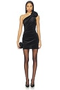 view 1 of 4 Bardot Velvet Dress in Black
