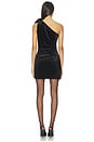 view 4 of 4 Bardot Velvet Dress in Black