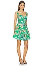 view 2 of 3 Sylvia Dress in Tropical Bliss Green