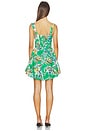 view 3 of 3 Sylvia Dress in Tropical Bliss Green