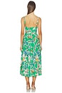 view 3 of 3 Marisco Dress in Tropical Bliss Green