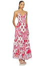 view 2 of 3 ROBE KUHIO in Crimson Paisley