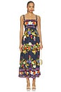 view 1 of 3 Kara Dress in Fruit Frenzy Navy