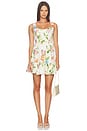view 1 of 3 VESTIDO KARLA in Botanical Breeze Ivory