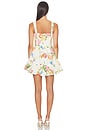 view 3 of 3 VESTIDO KARLA in Botanical Breeze Ivory
