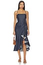 view 1 of 4 VESTIDO SHARI  in Navy