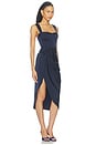 view 2 of 3 VESTIDO MIDI BILLY  in Navy