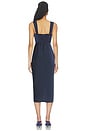 view 4 of 3 VESTIDO MIDI BILLY  in Navy