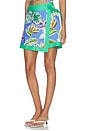 view 3 of 6 Kabi Skort in Tropical Bliss Blue