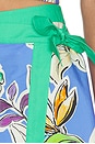 view 6 of 6 Kabi Skort in Tropical Bliss Blue