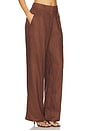 view 2 of 6 Bobbi Pant in Chocolate Brown