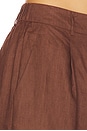 view 6 of 6 Bobbi Pant in Chocolate Brown