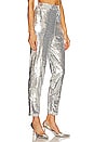 view 2 of 5 Sochi Pant in Silver Sequin
