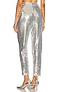 view 3 of 5 Sochi Pant in Silver Sequin