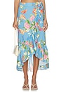 view 1 of 6 FALDA NOVELLA in Botanical Breeze Blue