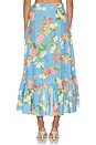 view 4 of 6 FALDA NOVELLA in Botanical Breeze Blue