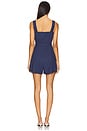 view 3 of 3 Georgia Romper in Navy Linen