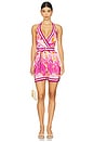 view 1 of 3 Mariana Romper in Diva Paisley Pink