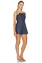 view 2 of 3 Blossom Romper in Chambray
