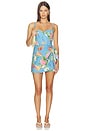 view 1 of 3 Praya Romper in Botanical Breeze Blue