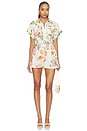 view 1 of 3 Remi Romper in Botanical Breeze