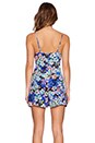 view 3 of 4 Lea Romper in Sleeping Beauty Print