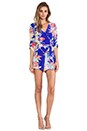 view 4 of 6 Liz Romper in Blue Zean Floral