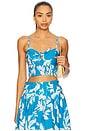 view 1 of 4 Rodeo Top in Riviera Dream Blue