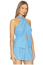 view 2 of 4 Nikki Top in Lake Blue