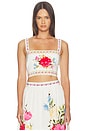 view 1 of 5 Dora Top in Sincerely Ivory