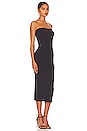 view 3 of 4 Strapless Convertible Tube Dress in Black