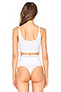 view 3 of 4 SOUTIEN-GORGE COTTON SEAMLESS in White